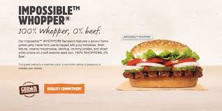 Impossible Whopper 
