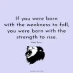 Quote about strength in hard times