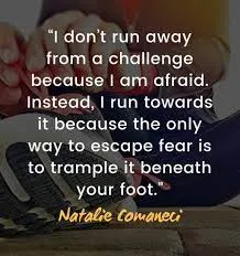 quote about facing challenges
