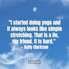 I started doing yoga and it always looks like simple stretching. That is a lie, my friend. It is hard.