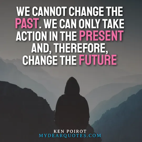 we cannot change the past quotes