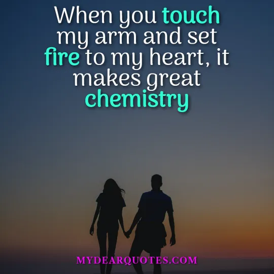 love chemistry quotes