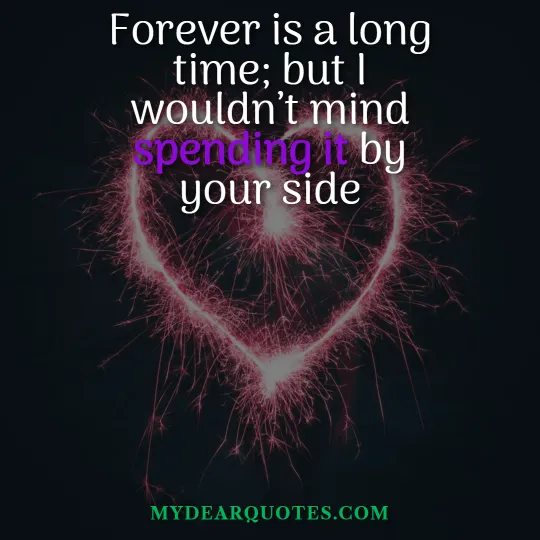 forever is a long time quote