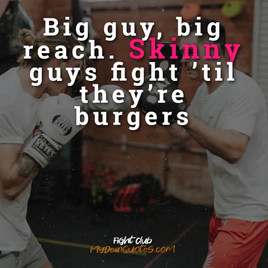 big guy big reach skinny guys fight til