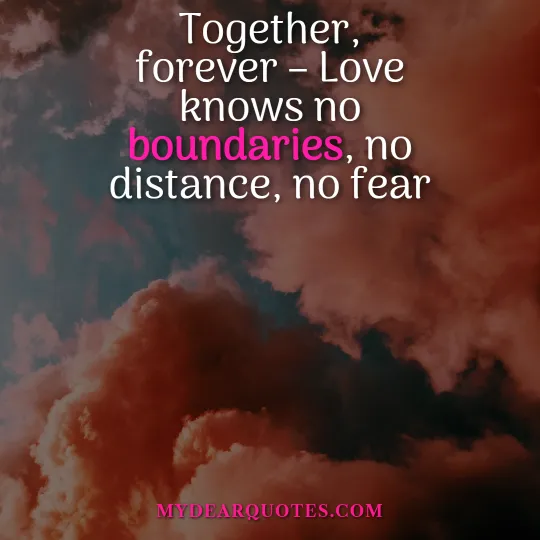 together forever quote