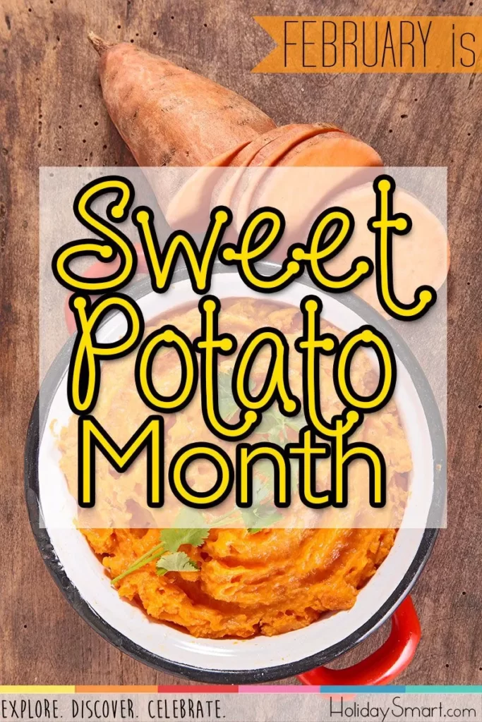 National Sweet Potato Month banner
