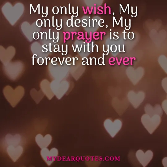 my only wish