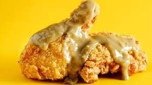 golden-fried chicken piece