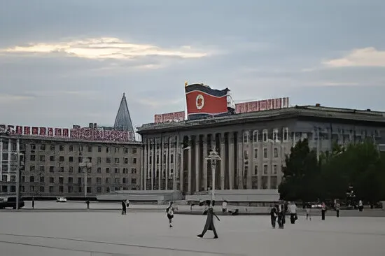 Pyongyang - Kim Il-sung Square