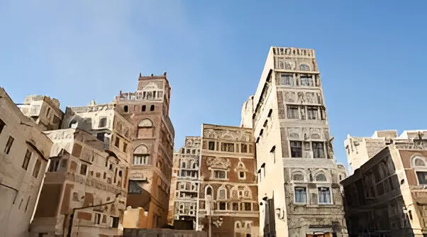Sana'a old city in Yemen