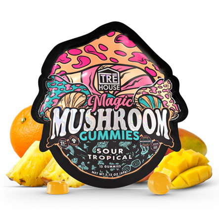 Magic Mushroom Gummies Sour tropical