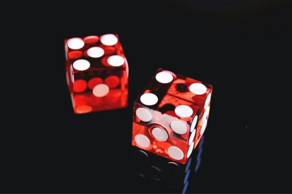 Casino game dice