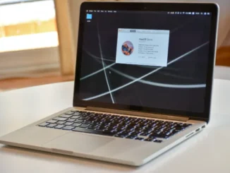 A MacBook Pro displaying the "About This Mac" window, showcasing the macOS Sierra operating system.