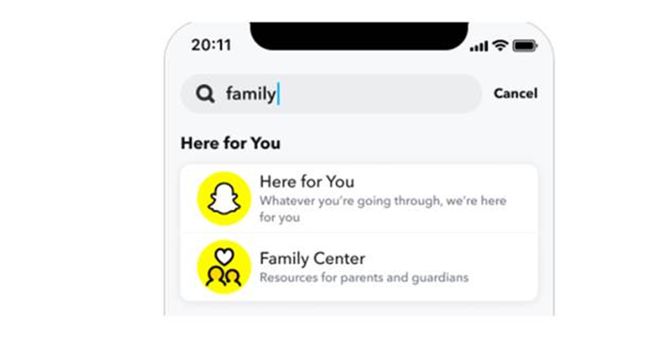 Here for you app and family center app