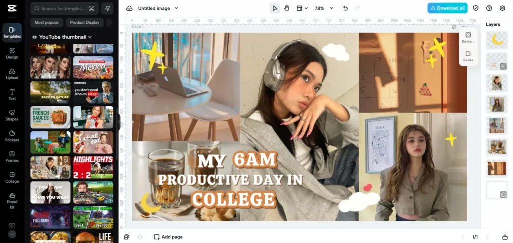 youtube thumbnail photo editing 