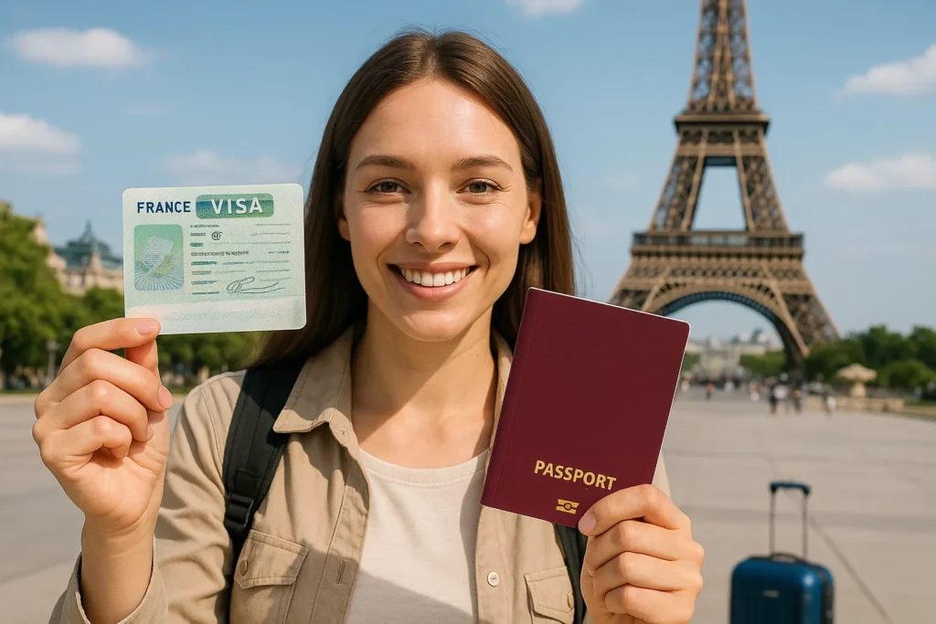 France visa passport