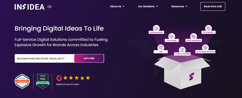 INSIDEA full service digital solutions 