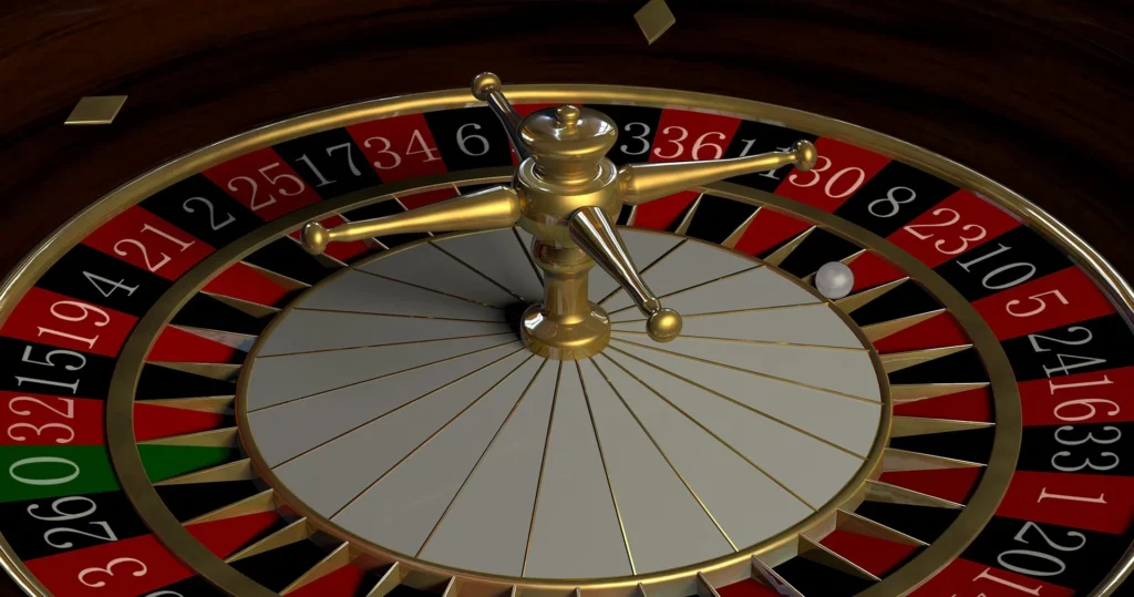 gambling roulette in casino