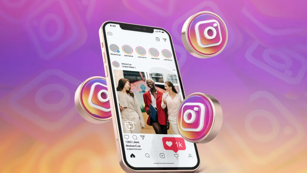A comparative layout showing various Instagram video downloader interfaces on mobile and desktop devices, highlighting features like 4K quality and high-speed saving.