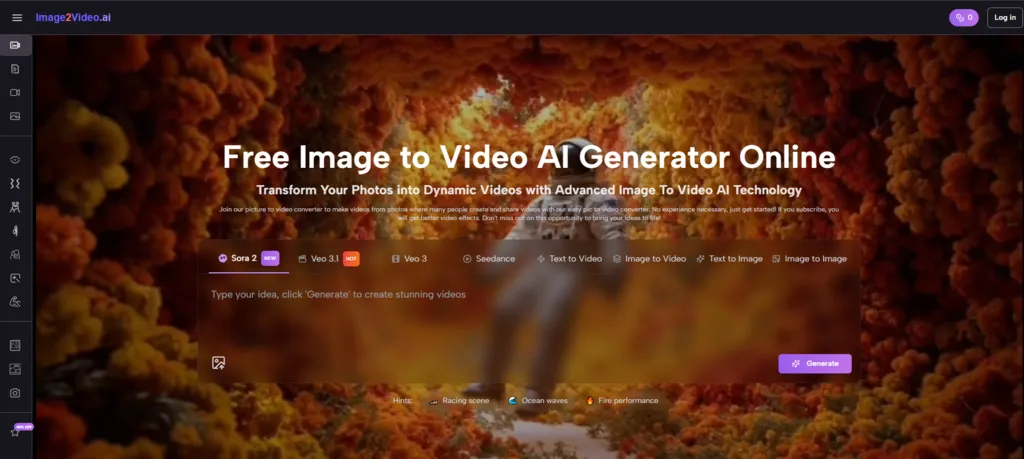 free image to video AI generator online 