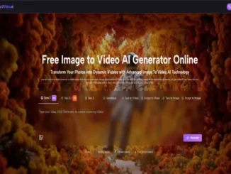 A screenshot of the Image2Video.ai web interface featuring an astronaut in a surreal floral tunnel, showcasing AI model options like Sora 2 and Veo 3.1 for transforming static photos into dynamic videos.