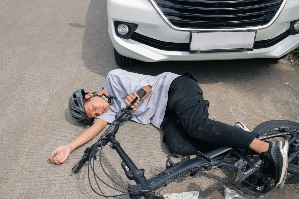 Bicycle Accident Misread Situation