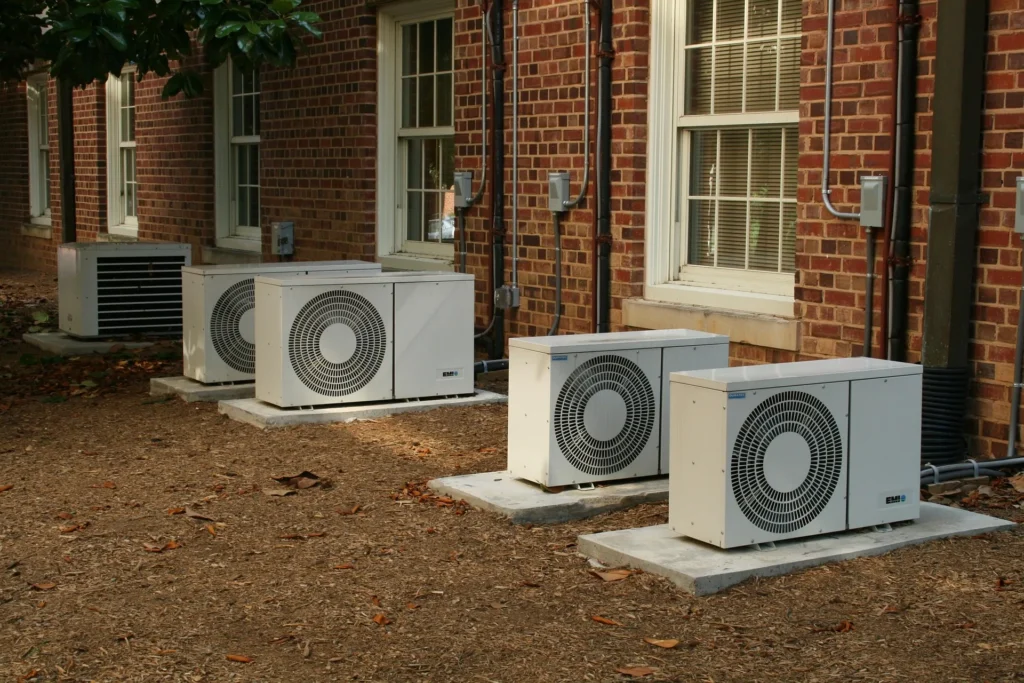 Exterior HVAC Condenser Units for Home Climate Control