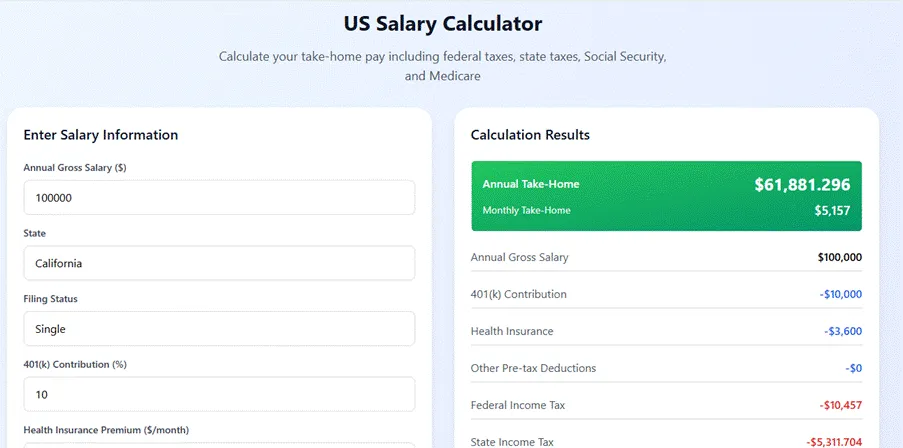 Salary Calculator AI