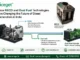 Infographic by Aceget titled "How RECD and Dual Fuel Technologies Are Changing the Future of Diesel Generators in India" showing the environmental and cost benefits of RECD and Dual Fuel Systems.