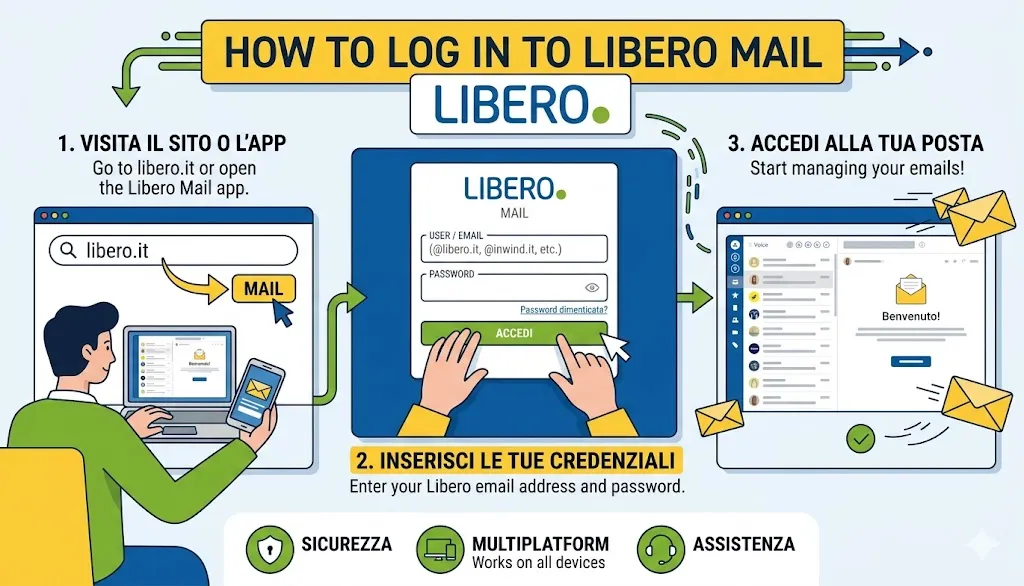 How to Log In to Libero Mail