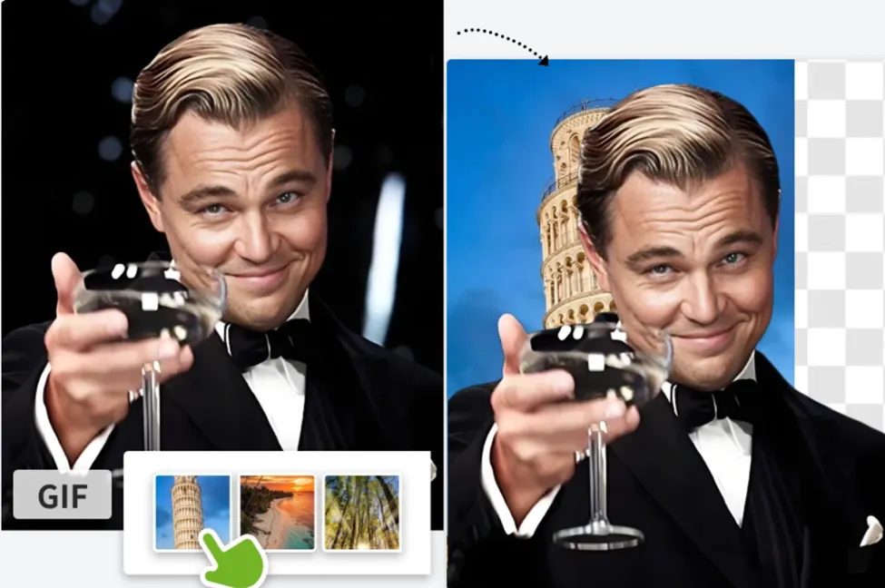 Background Removal Feature for GIF Files