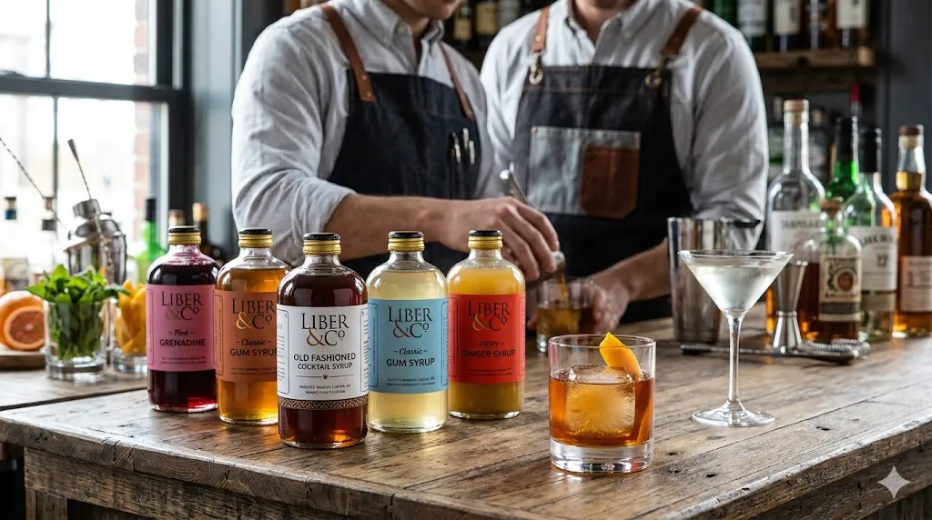 Liber & Co. Cocktail Syrups
