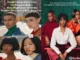 A split-screen promotional image for Righthair AI showing a diverse group of men and women with sharp buzz cuts and elegant chin-length bobs, posing in stylish autumn fashion.