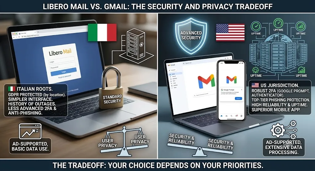 libero mail vs. gmail