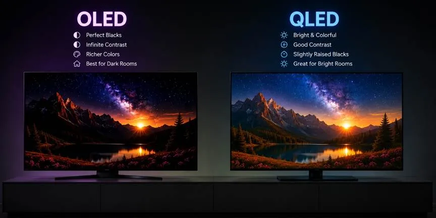 QLED vs OLED: Which Samsung TV is Right for Your Home?