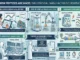 Infographic displaying the peptide manufacturing process: Sequence Design, Solid-Phase Synthesis, Cleavage, Purification, and Final Testing & Documentation.