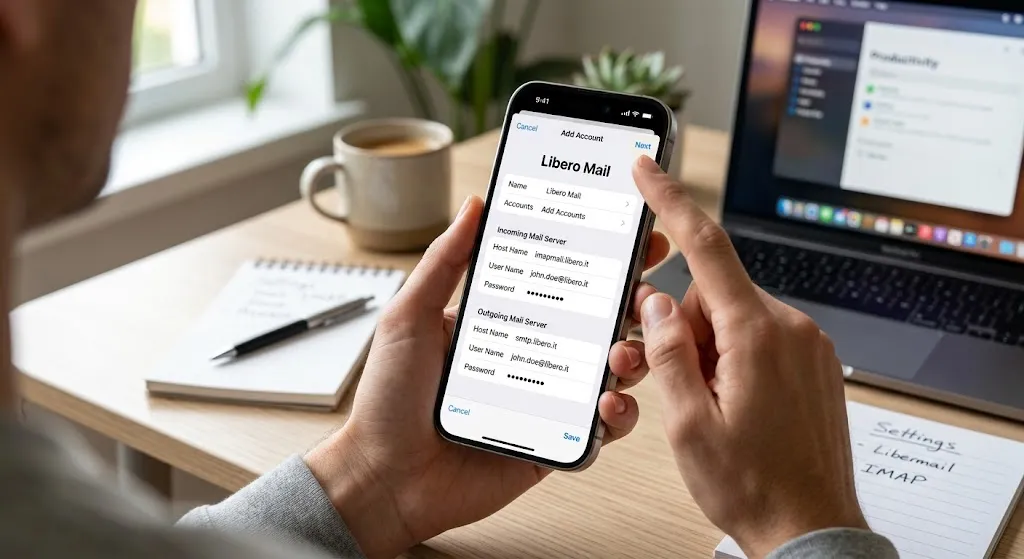 Set Up Libero Mail on iPhone or iPad