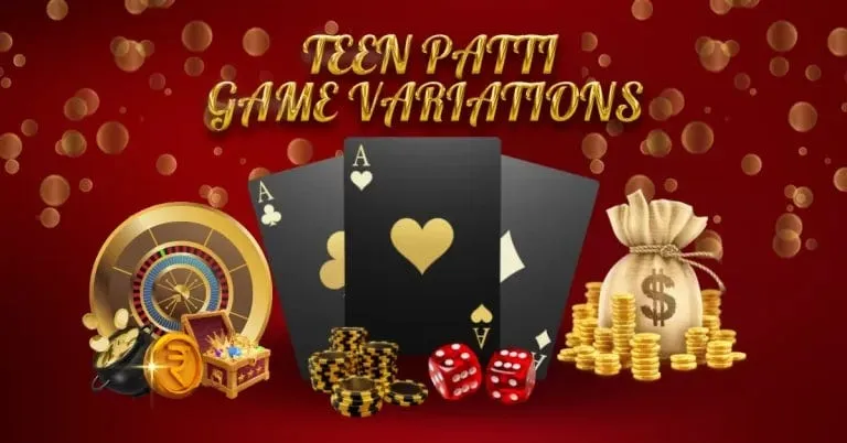 Digital graphic showcasing classic casino elements like playing cards, dice, and gold coins for online card games.