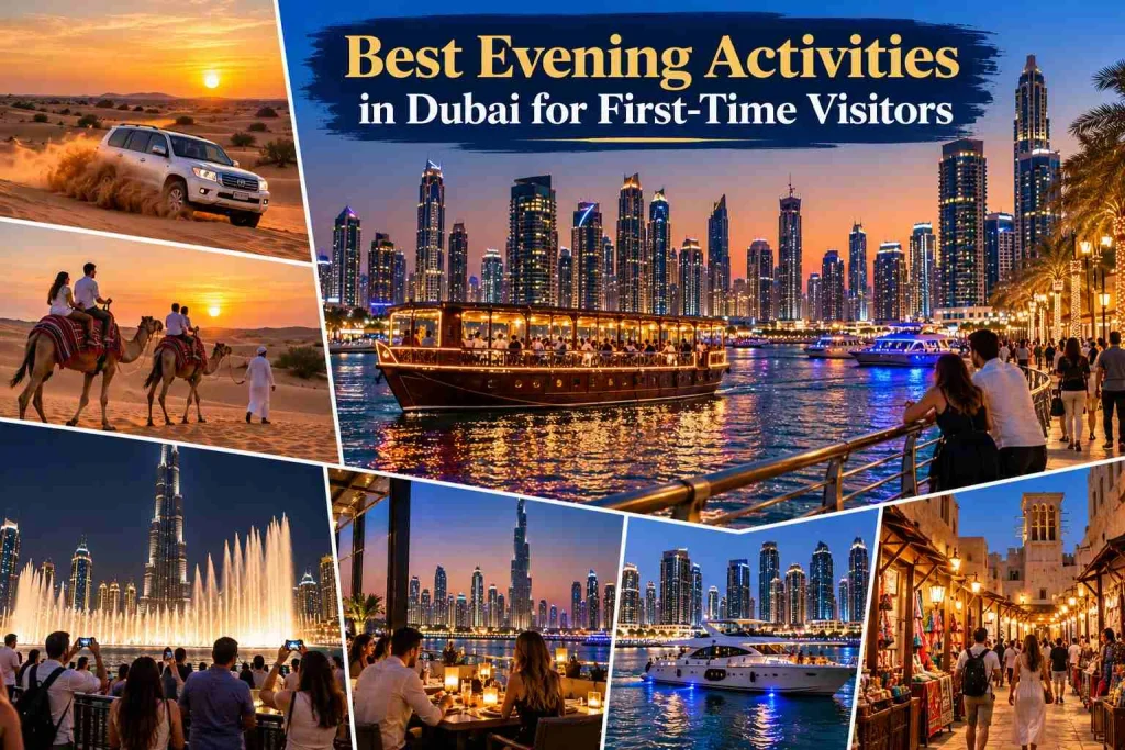 Best Evening Activities in Dubai for First-Time Visitors